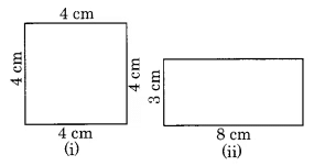 Worksheet Solutions: Perimeter and Area - 2 | Worksheets with Solutions for Class 6