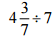 NCERT Solutions for Class 7 Maths - Fractions and Decimals (Exercise 2.1)