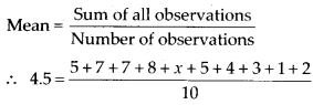 NCERT Exemplar Solutions: Data Handling | Mathematics (Maths) Class 7 (Old NCERT)