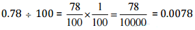 NCERT Solutions for Class 7 Maths - Fractions and Decimals (Exercise 2.1)