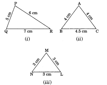 Class 7 Maths Chapter 6 Question Answers - The Triangle and Its Properties