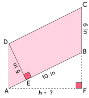 Area of Parallelogram | Mathematics (Maths) Class 7 (Old NCERT)