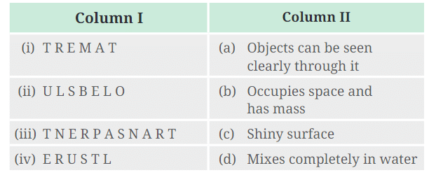हमारे आस-पास की सामग्री NCERT Solutions | विज्ञान (जिज्ञासा) कक्षा 6 - Class 6