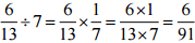 NCERT Solutions for Class 7 Maths - Fractions and Decimals (Exercise 2.1)