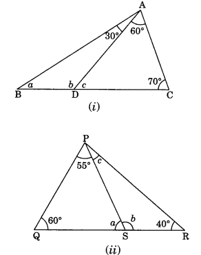 Class 7 Maths Chapter 6 HOTS Questions - The Triangle and Its Properties