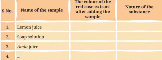 Class 7 Science Chapter 2 NCERT Based Activity - Exploring Substances: Acidic, Basic and Neutral