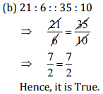 NCERT Solutions for Class 6 Maths - Ratio and Proportion