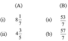 Worksheet: Fractions - 2 | Worksheets with Solutions for Class 6