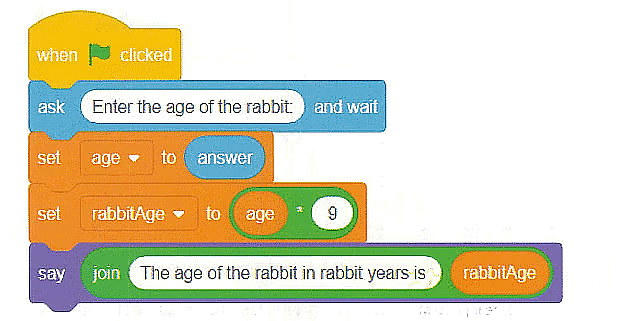 Textbook Solutions: Block it out: Moving from blocks to text | IGCSE Cambridge Computing for Year 7 - Class 7