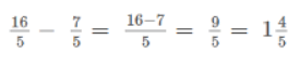 Important Questions for Class 6 Maths - Fractions