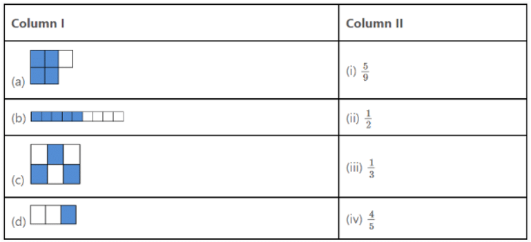 Important Questions for Class 6 Maths - Fractions