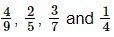 Fractions (Exercise 2.3) RD Sharma Solutions | Mathematics (Maths) Class 7
