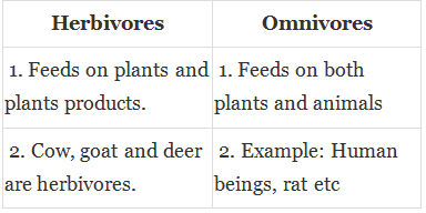 Class 5 EVS Question Answers - Food - Where does it come from