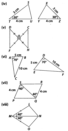 NCERT Exemplar Solutions: Triangles | Mathematics (Maths) Class 7 (Old NCERT)