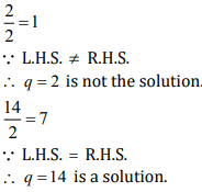NCERT Solutions for Class 6 Maths - Algebra (Exercise 11.4 and 11.5)