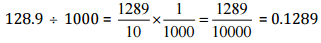 NCERT Solutions for Class 7 Maths - Fractions and Decimals (Exercise 2.1)