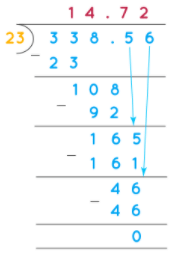Long-division for Dividing-decimals