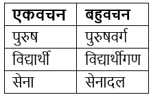 वचन Chapter Notes | Hindi Grammar for Class 6