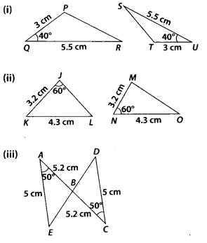 NCERT Exemplar Solutions: Triangles | Mathematics (Maths) Class 7 (Old NCERT)
