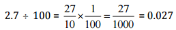 NCERT Solutions for Class 7 Maths - Fractions and Decimals (Exercise 2.1)