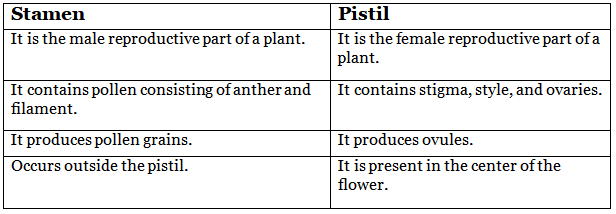 Class 7 Science Chapter 8 Question Answers - Reproduction in Plants
