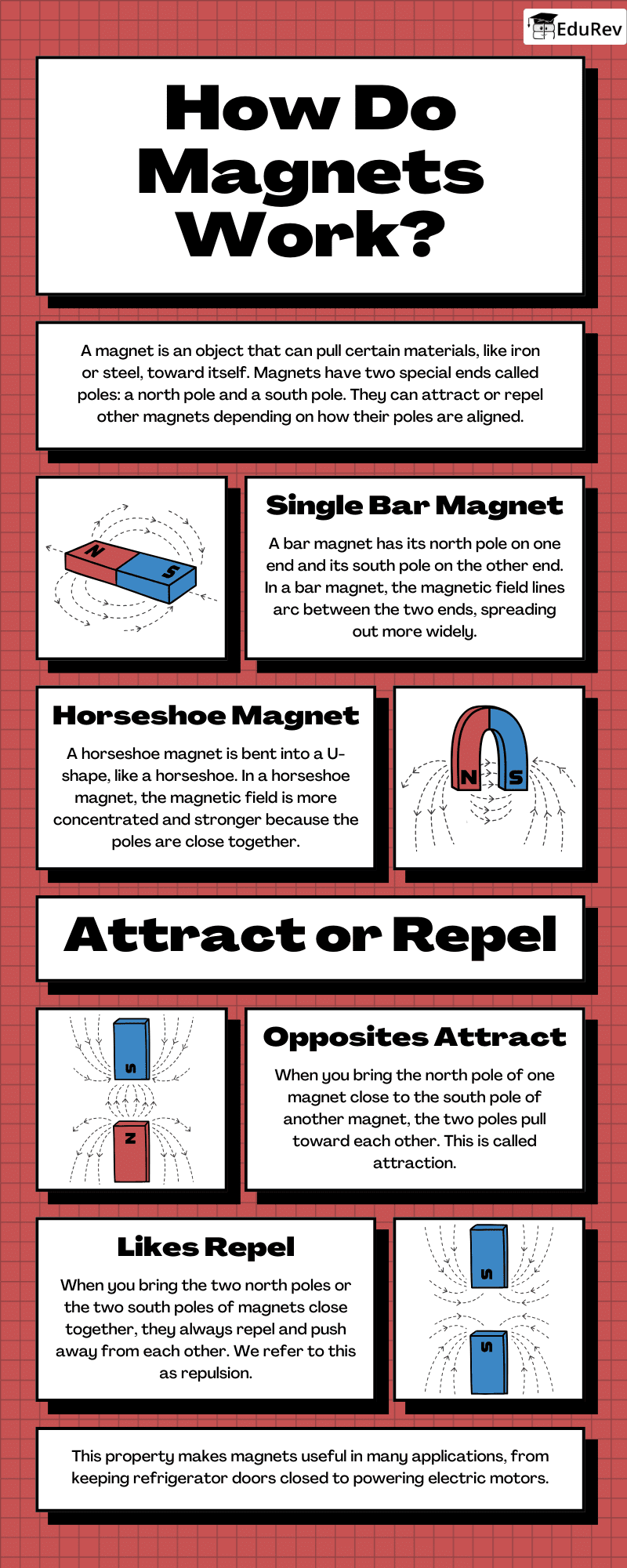 Learning Poster: Exploring Magnets | Science Olympiad Class 6