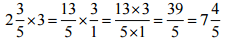 NCERT Solutions for Class 7 Maths - Fractions and Decimals (Exercise 2.1)