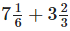 NCERT Exemplar Solutions: Fractions & Decimals | Mathematics (Maths) Class 7 (Old NCERT)