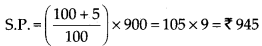 NCERT Exemplar Solutions: Comparing Quantities | Mathematics (Maths) Class 7 (Old NCERT)