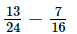 Fractions (Exercise 2.1) RD Sharma Solutions | Mathematics (Maths) Class 7 (Old NCERT)