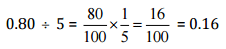NCERT Solutions for Class 7 Maths - Fractions and Decimals (Exercise 2.1)
