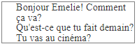 Une boum NCERT Solutions | French for Class 8