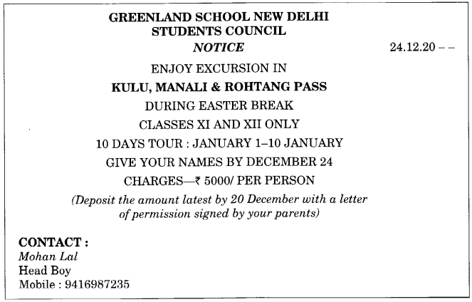 Eco Tourism NCERT Solutions | Communicative English for Class 10