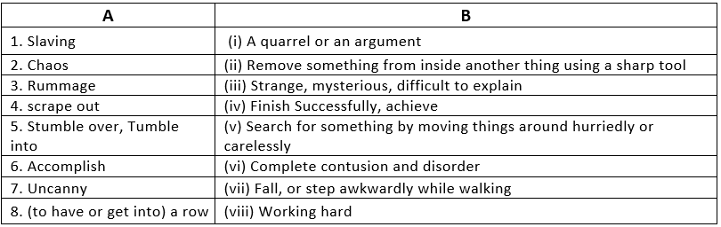 NCERT Solutions for Class 9 English Beehive - Packing