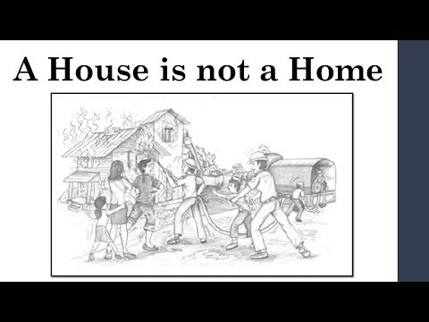 A House is not a Home Summary Class 9 English Moments Chapter 8