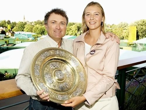 Maria and her father, Yuri