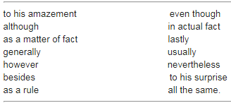 Connectors NCERT Solutions | English Grammar (Communicative) Interact In English- Class 9