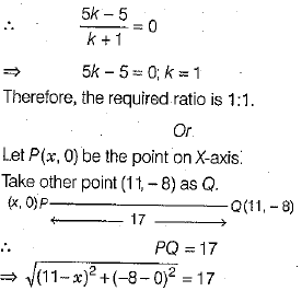 Class 10 Mathematics: CBSE Sample Question Paper (2019-20) - 5 | Mathematics (Maths) Class 10