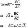 Class 10 Maths Chapter 9 Previous Year Questions - Some Application of Trigonometry