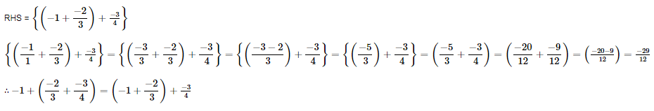 Rs Aggarwal Solutions: Exercise 1C - Rational Numbers | Mathematics (Maths) Class 8