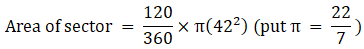 RS Aggarwal Solutions: Area of Circle, Sector and Segment- 2 - Class 10