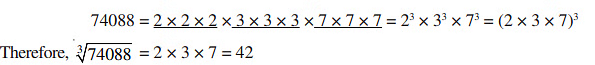 Cubes & Cube Roots Chapter Notes | Mathematics (Maths) Class 8