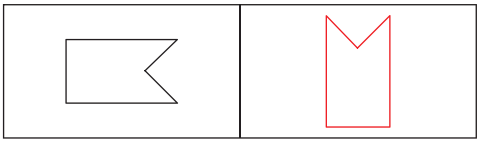 Worksheet Solutions: Rotation of Objects - 1 | Know Your Aptitude Class 6 To 8 - Class 8