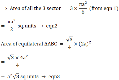 RS Aggarwal Solutions: Area of Circle, Sector and Segment- 2 - Class 10