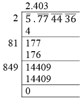 ML Aggarwal: Squares & Square Roots - 4