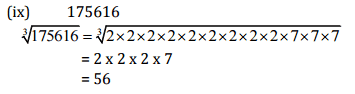 NCERT Solutions for Class 8 Maths - Cubes and Cubes Roots