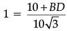 Class 10 Mathematics: CBSE Sample Question Paper (2020-21) (Basic) - 2 | Mathematics (Maths) Class 10