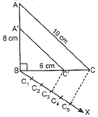 Class 10 Maths Previous Year Questions - Constructions (Old Syllabus)