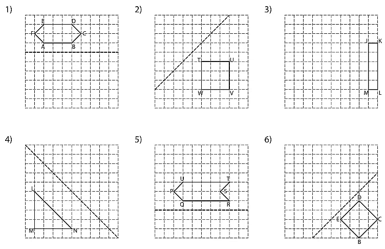 Worksheet Solutions: Mirror Image | Know Your Aptitude Class 6 To 8 - Class 8