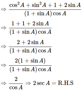 Class 10 Maths Chapter 8 Important Question Answers - Introduction to Trigonometry